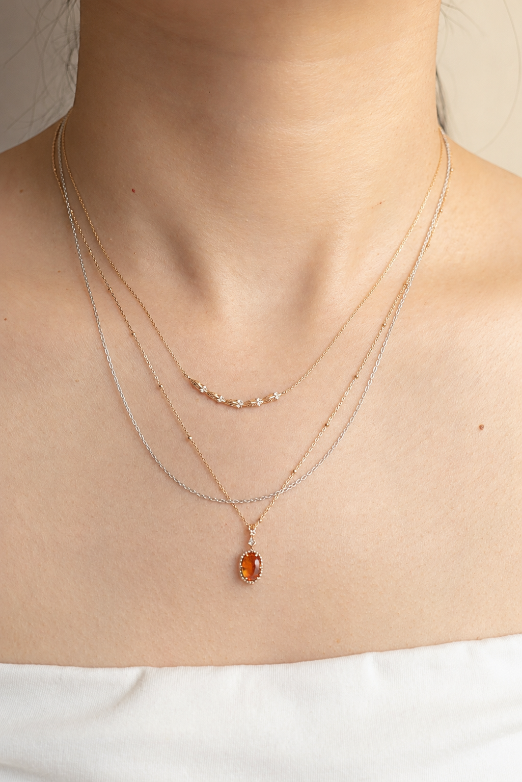K5 Diamond Necklace (0.03ct)