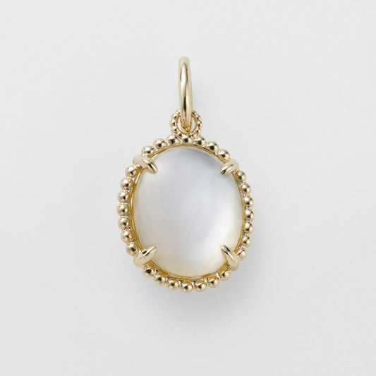K10 Quartz/Shell Charm