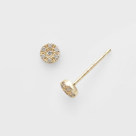 K10 Diamond Earrings