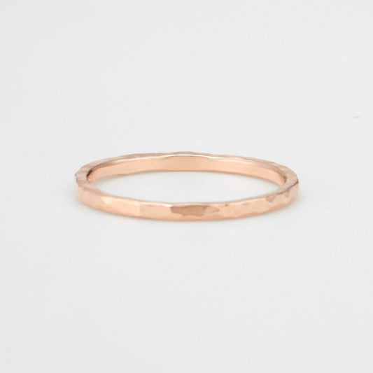 K10 Pinky Ring (Pink Gold)