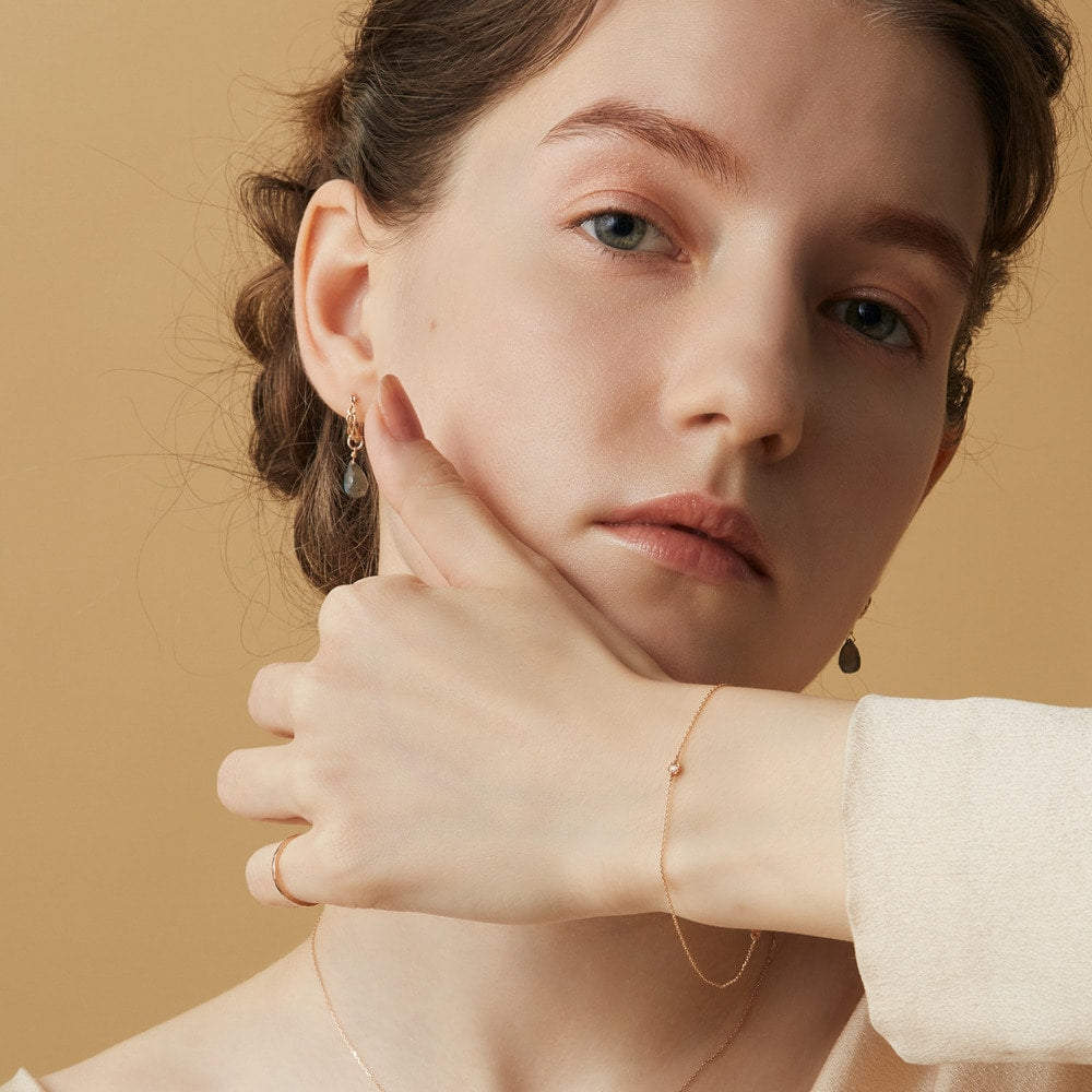 K10 Labradorite Earring Set