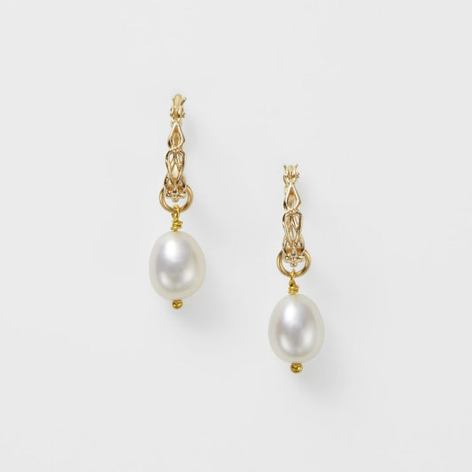 K10 Pearl Earrings Set