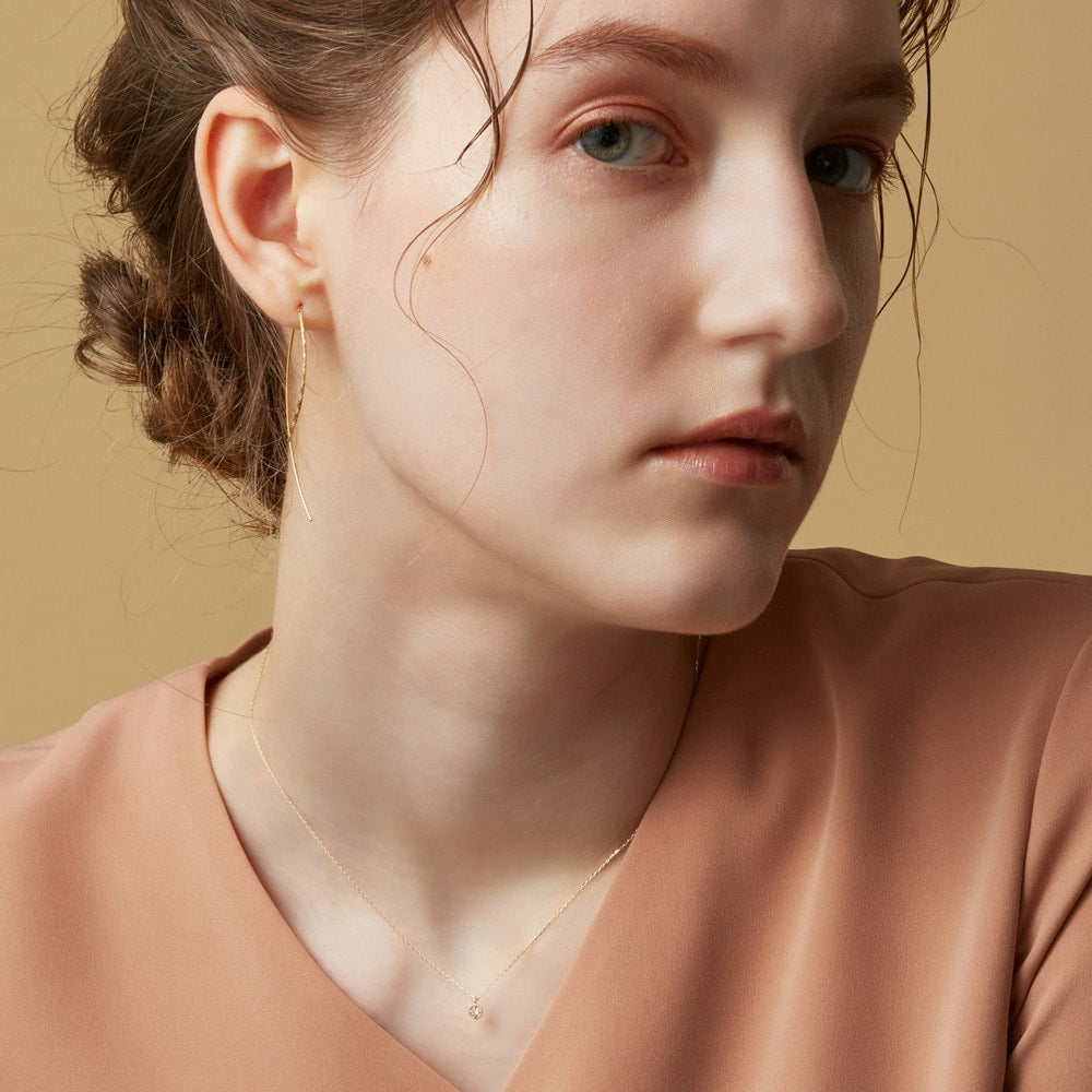 K10 Diamond Necklace (0.03Ct)