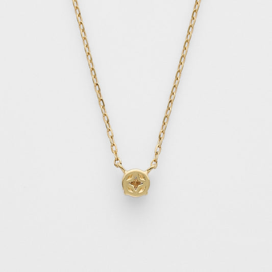 K18 Diamond Necklace (0.03Ct)