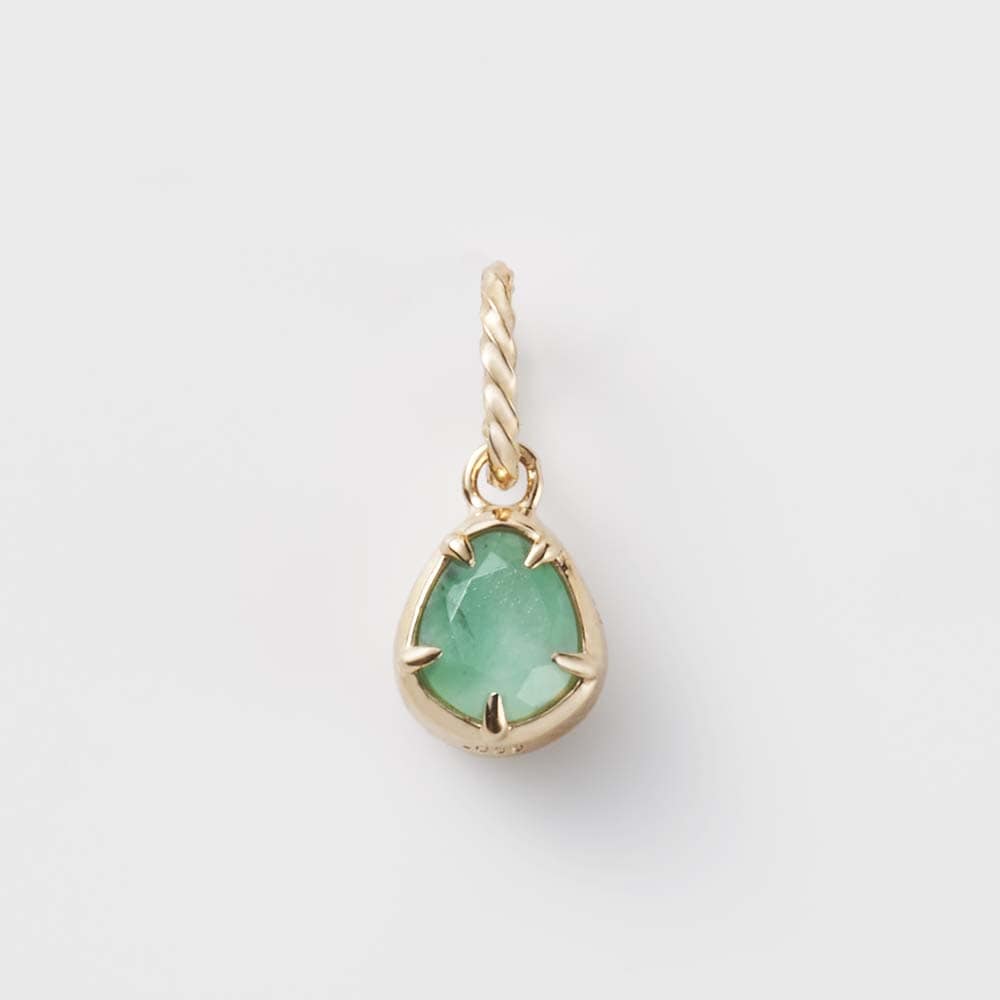 K10 Emerald Reversible Charm – agete-global