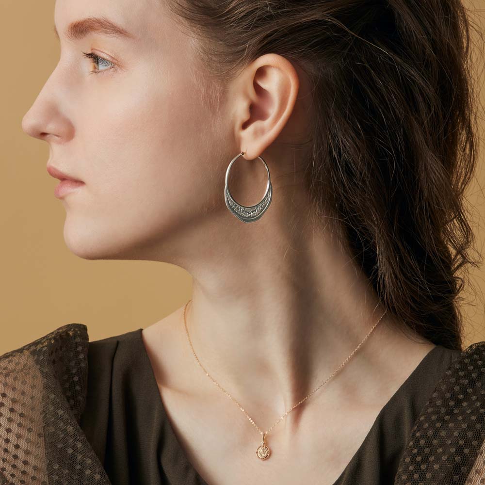 K10 Coin Motif Charm