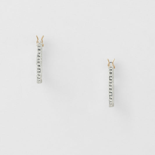 Silver Hoop Earrings