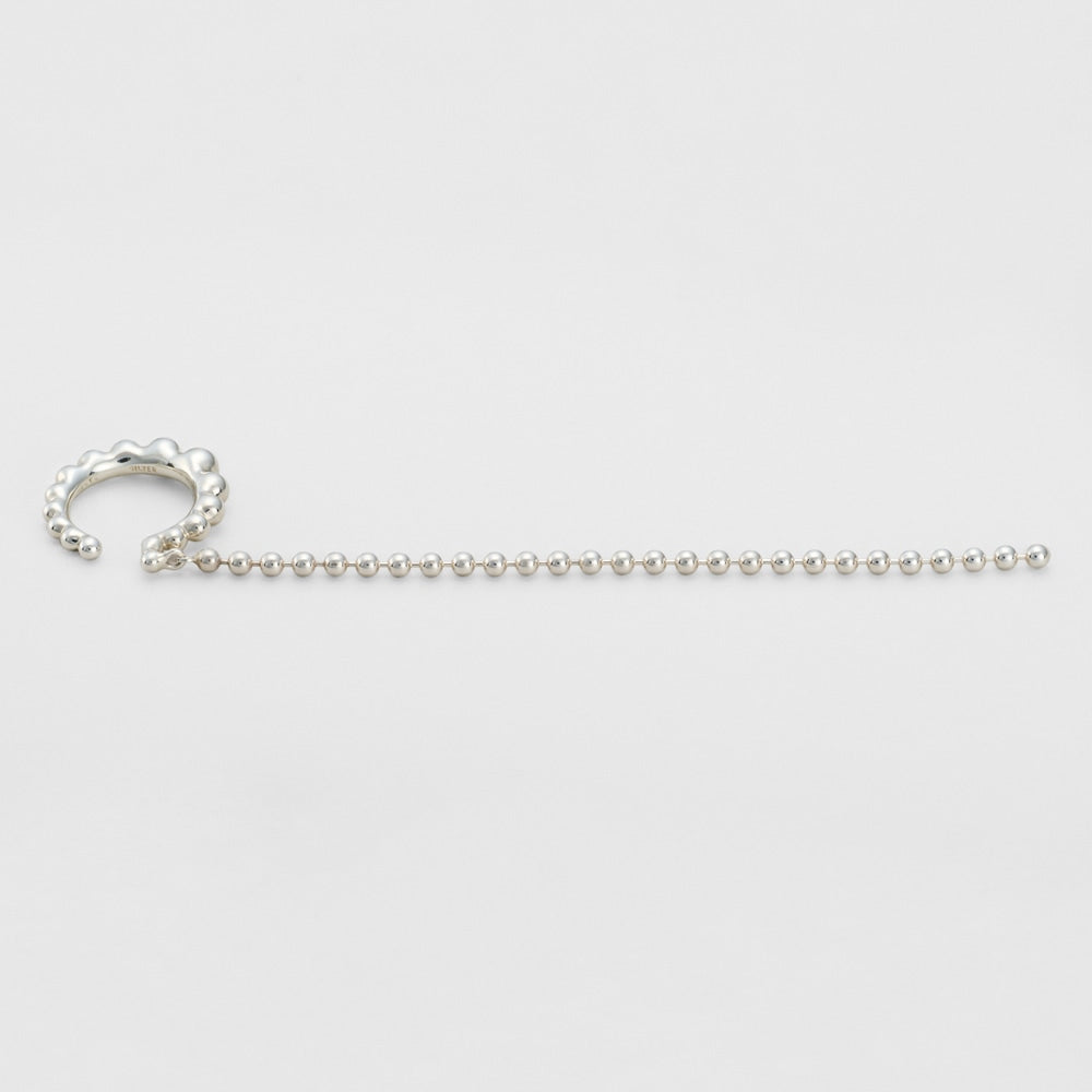 Silver Ear Cuff (Single Ear)