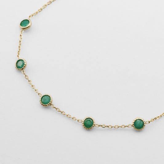 K10 Emerald Bracelet