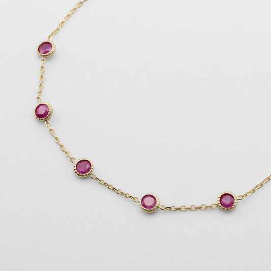 K10 Ruby Bracelet