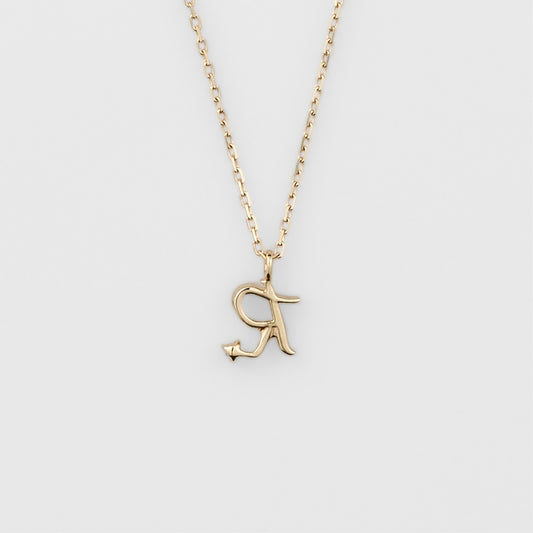 Initial R/K10 Diamond Necklace