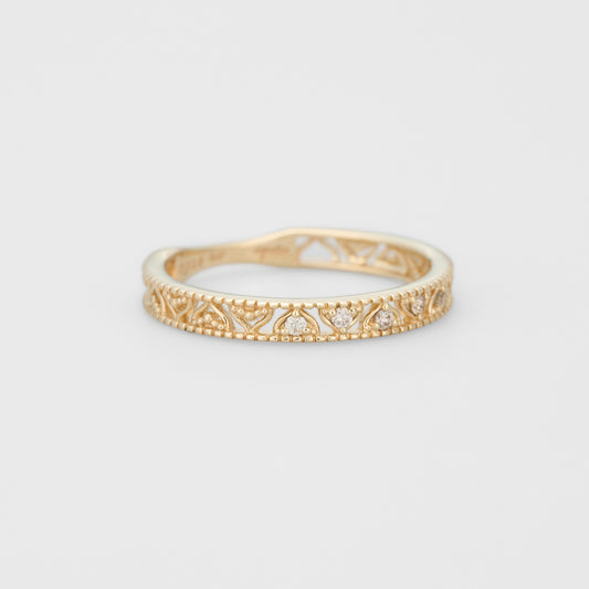 K10 Diamond Pinky Ring