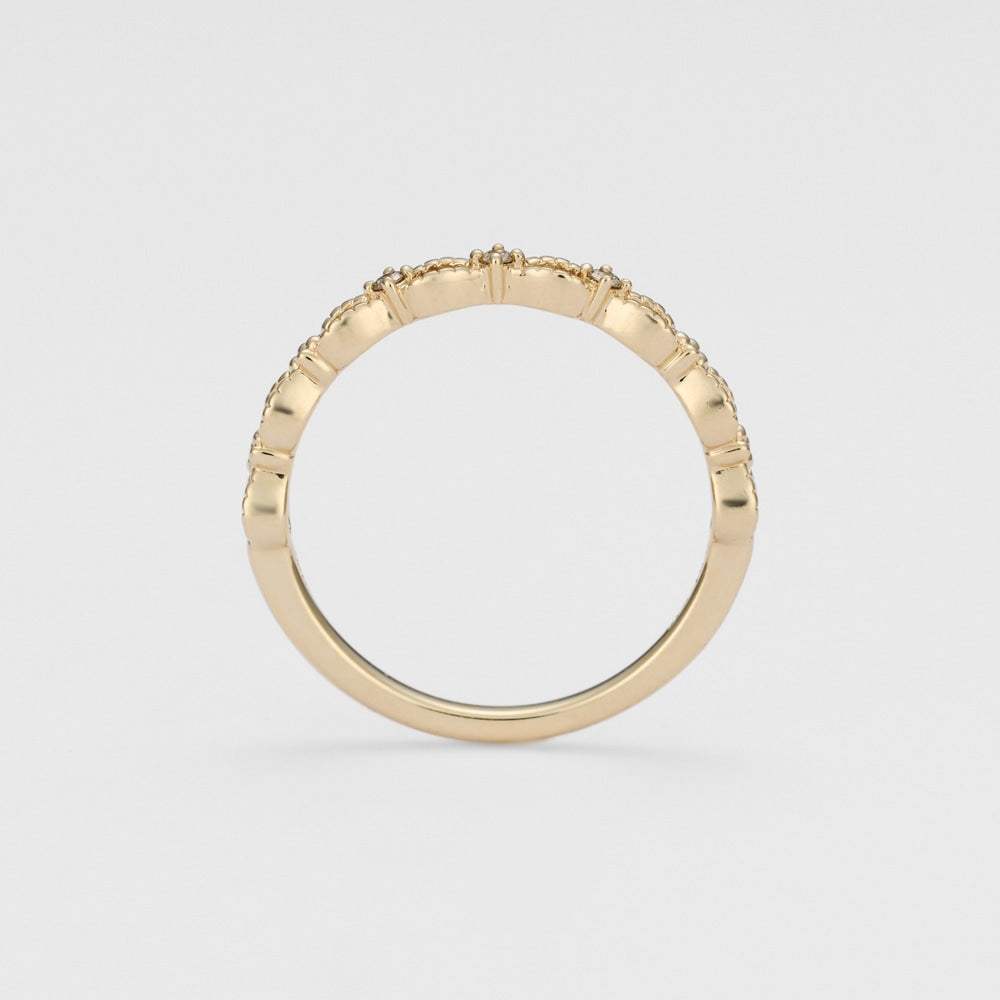 K10 Diamond Pinky Ring