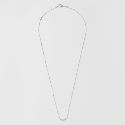 Silver Diamond Necklace