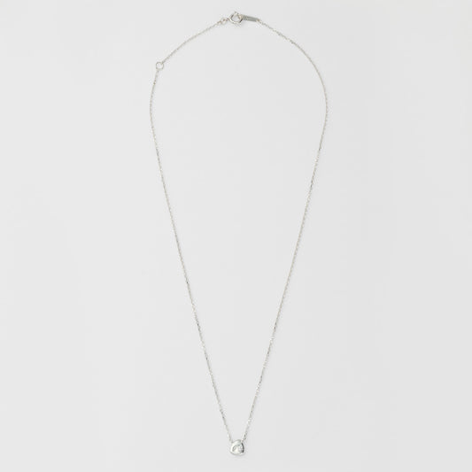 Silver Diamond Necklace