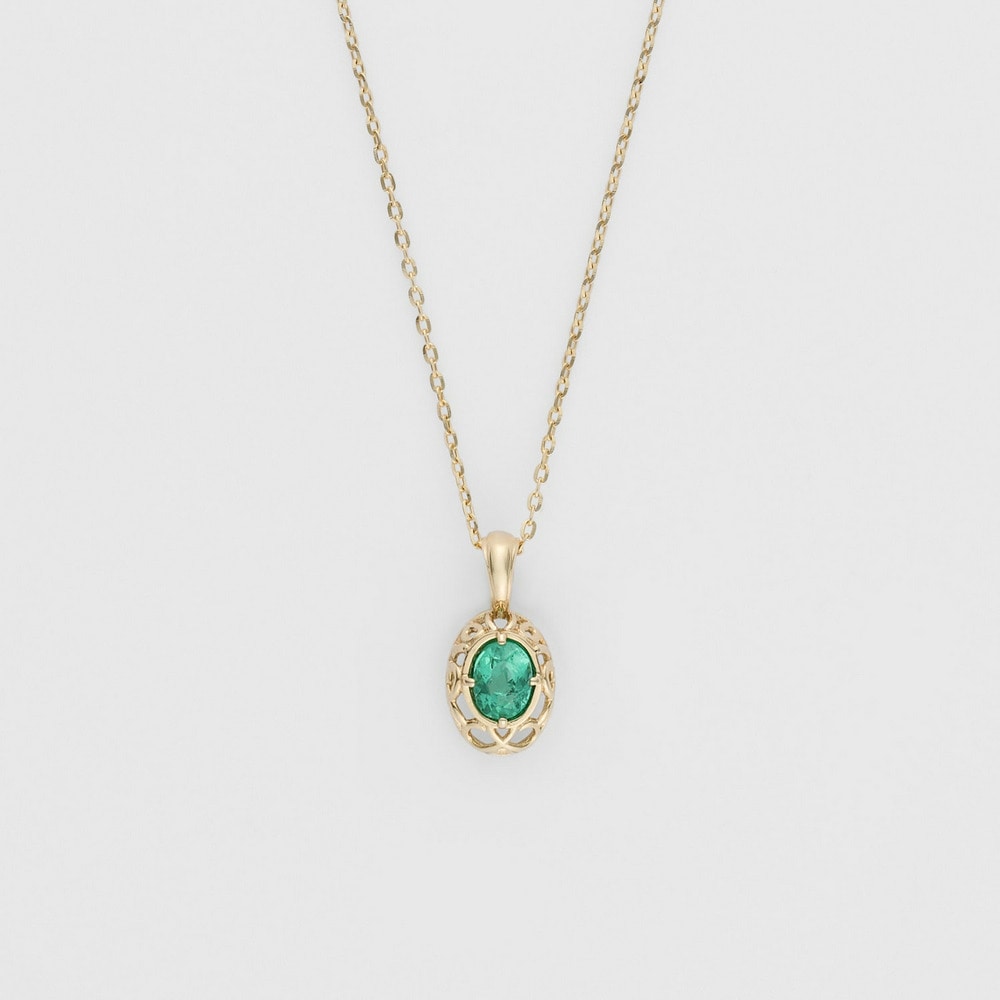 K10 Emerald Necklace – agete-global