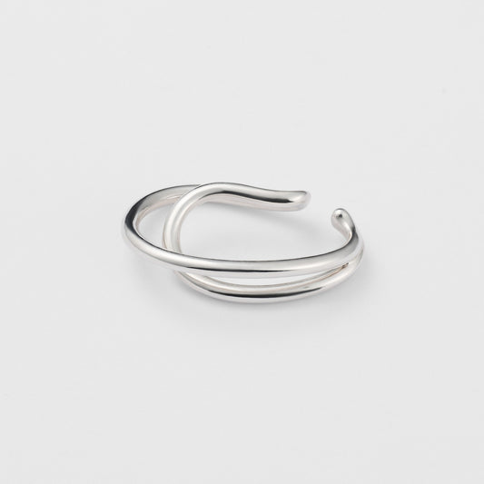 Silver Ear Cuff (Single Ear)