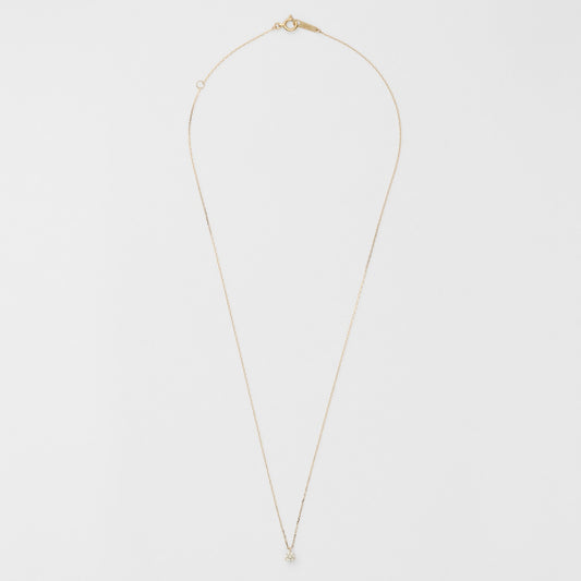 K18 Diamond Necklace (0.1Ct)