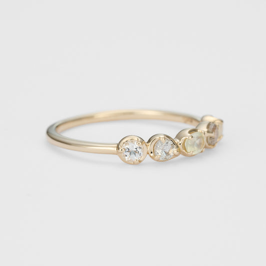 K5 Multi-Stone Ring