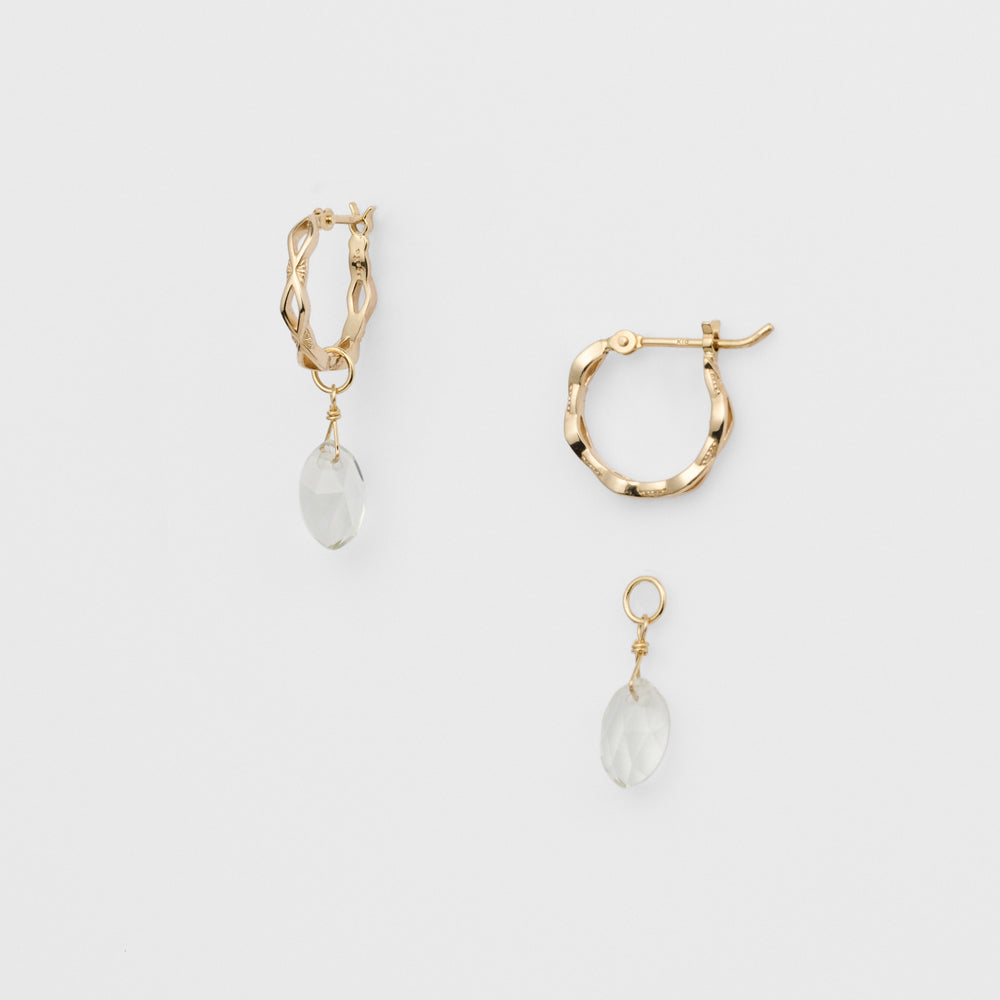 K5 Quartz Earring Set
