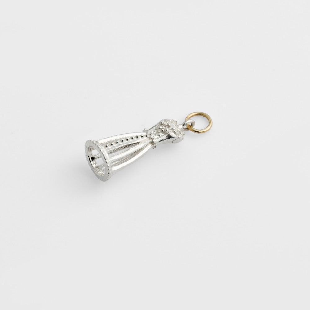 Silver Diamond Earring Charm (Single Earring)