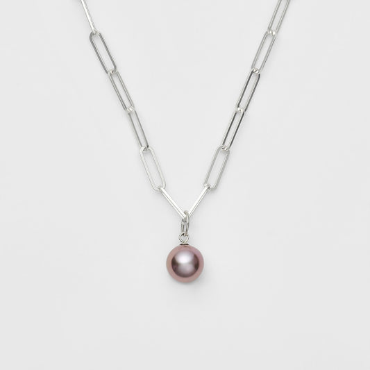 Silver Pearl Necklace