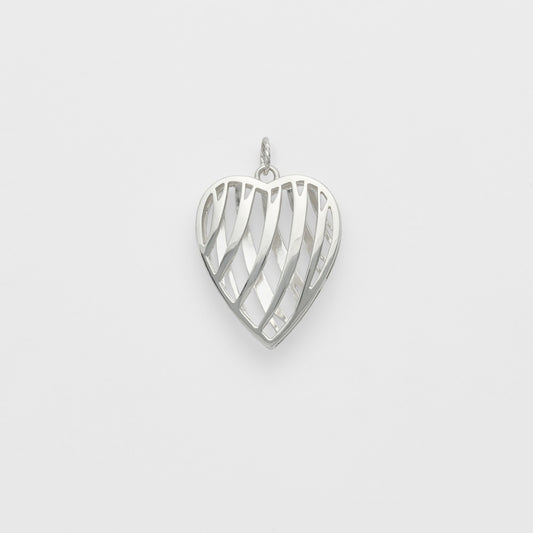 Silver Heart Charm