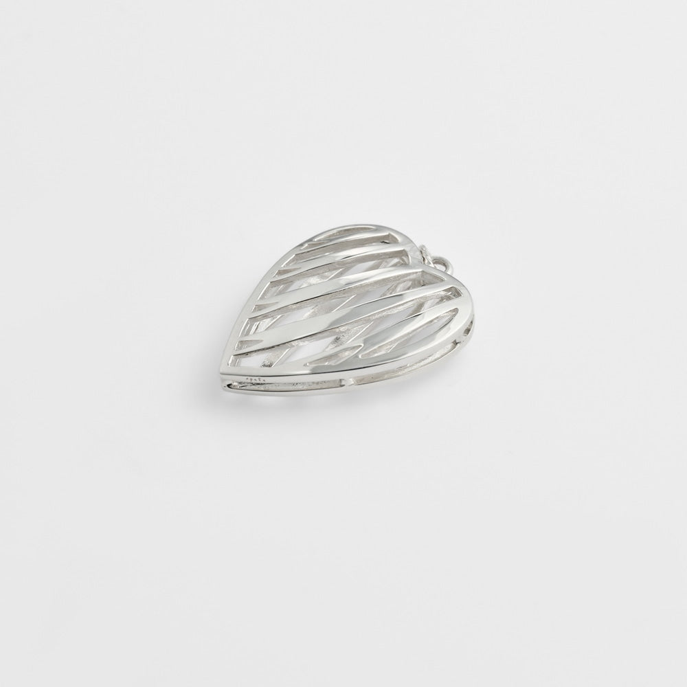 Silver Heart Charm
