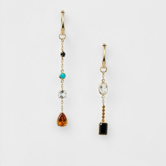 K10 Multi-Stone Earring Charm