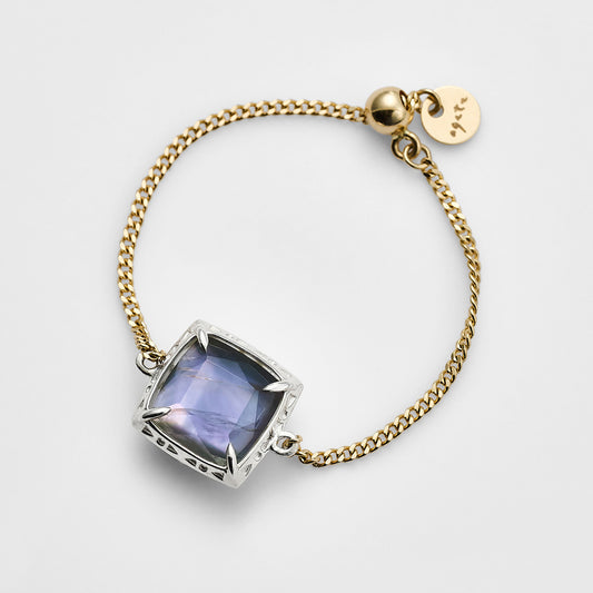 K10 Iolite/Shell/Prehnite Chainring