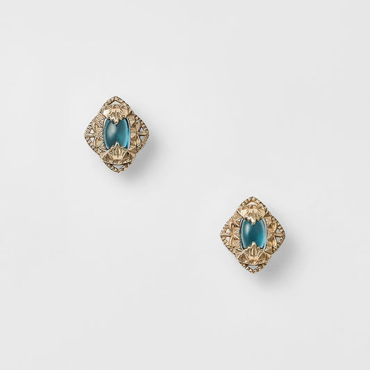 K5 Topaz Earrings