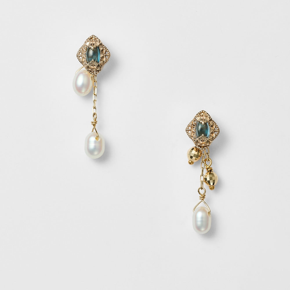 K5 Topaz Earrings