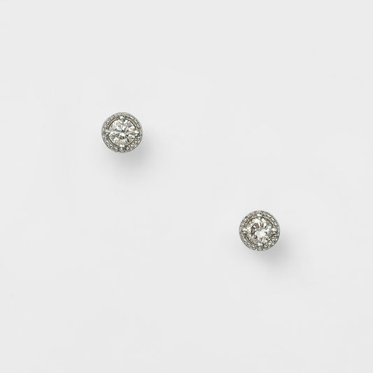 Platinum Diamond Earrings