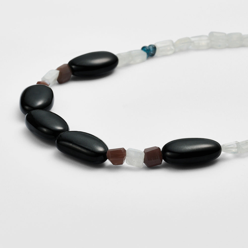 Gold Multi-Stone Necklace