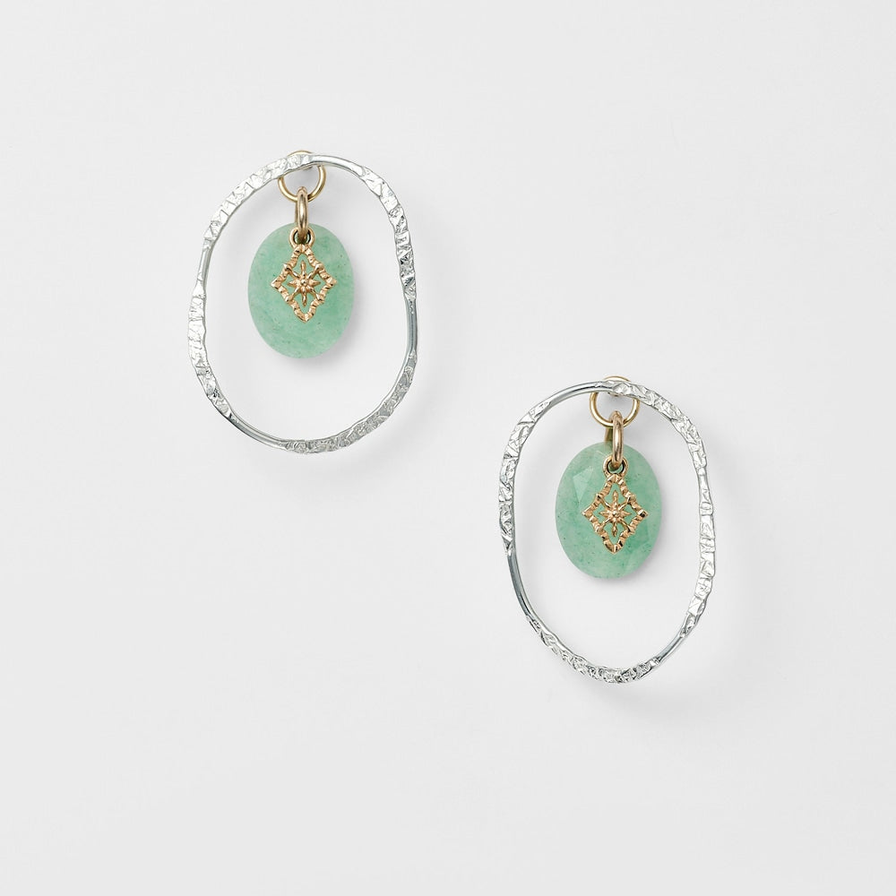 K5 Aventurine Earring Charm