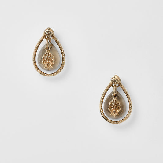 K5 Smoky Quartz Earring Charm