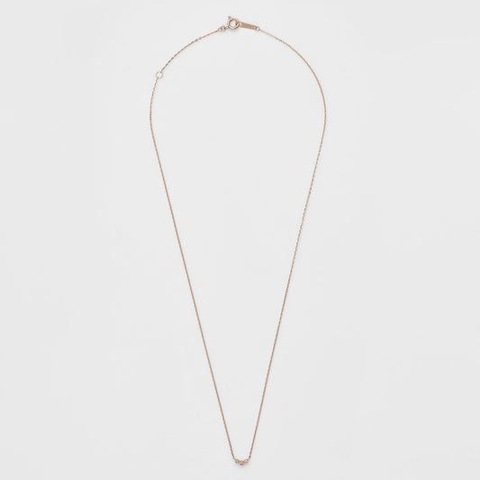K10 Diamond Necklace (Pink Gold)