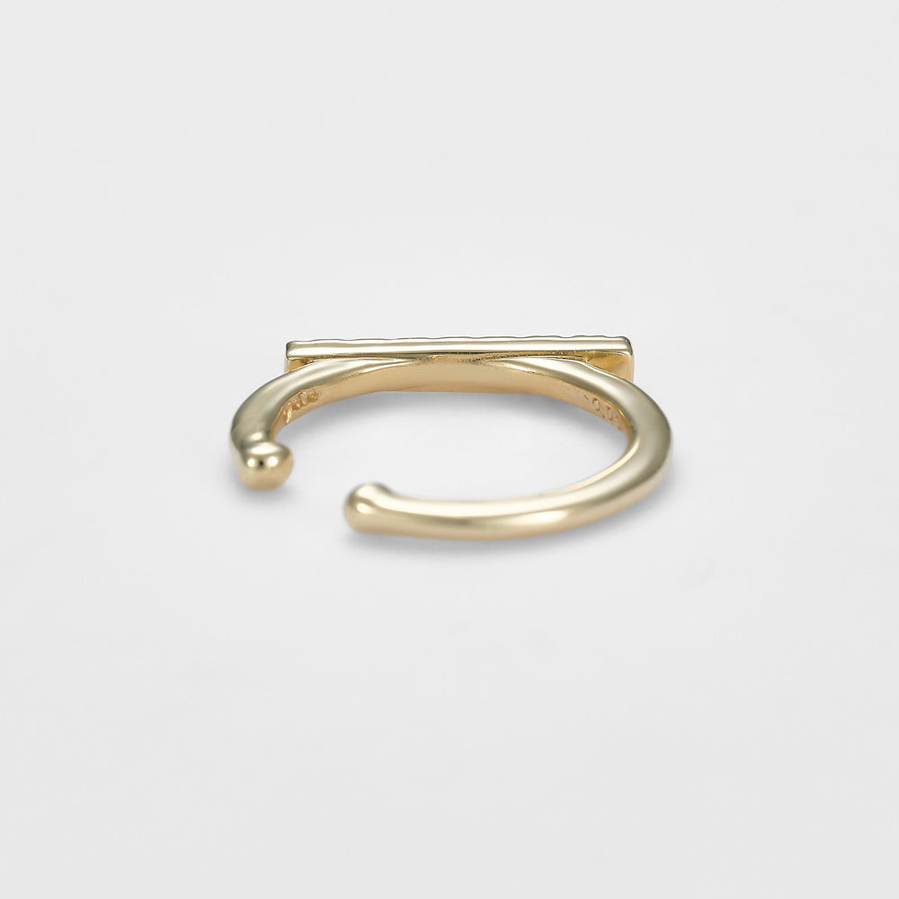 K10 Diamond Ear Cuff (Single Ear)