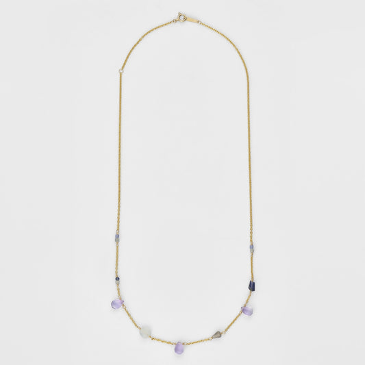 Gold Multi-Stone Necklace