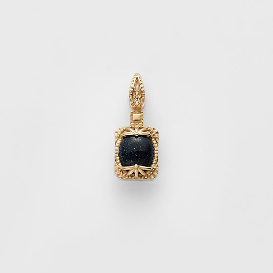 K5 Purple Gold/Quartz Charm