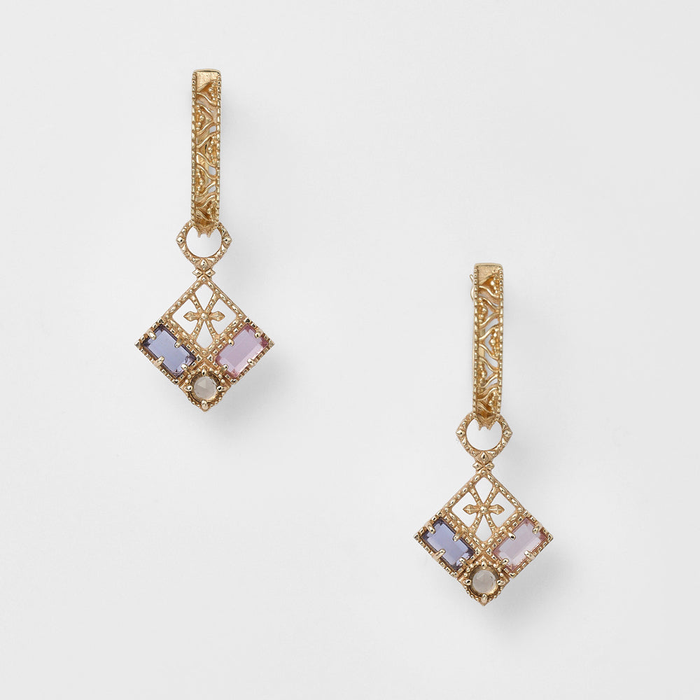 K5 Multi-Stone Earring Charm