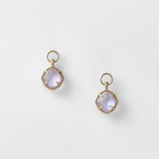 K5 Amethyst/Labradorite Earring Charm