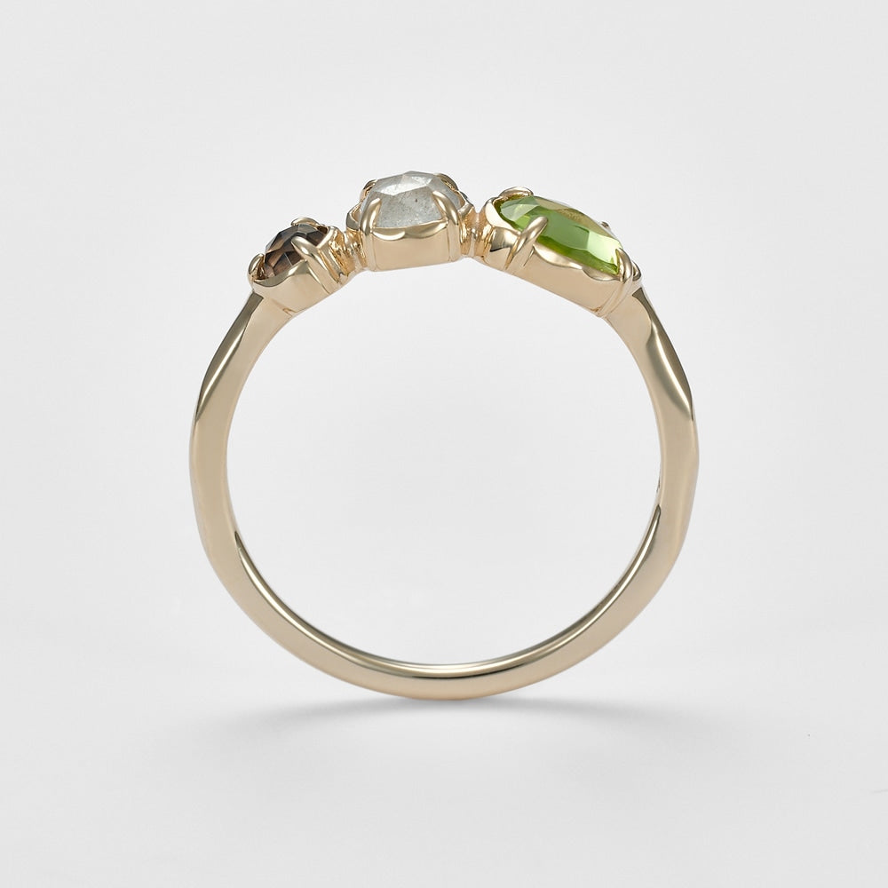 K5 Multi-Stone Ring