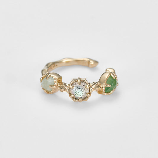 K5 Multi-Stone Ear Cuff (Single Ear)