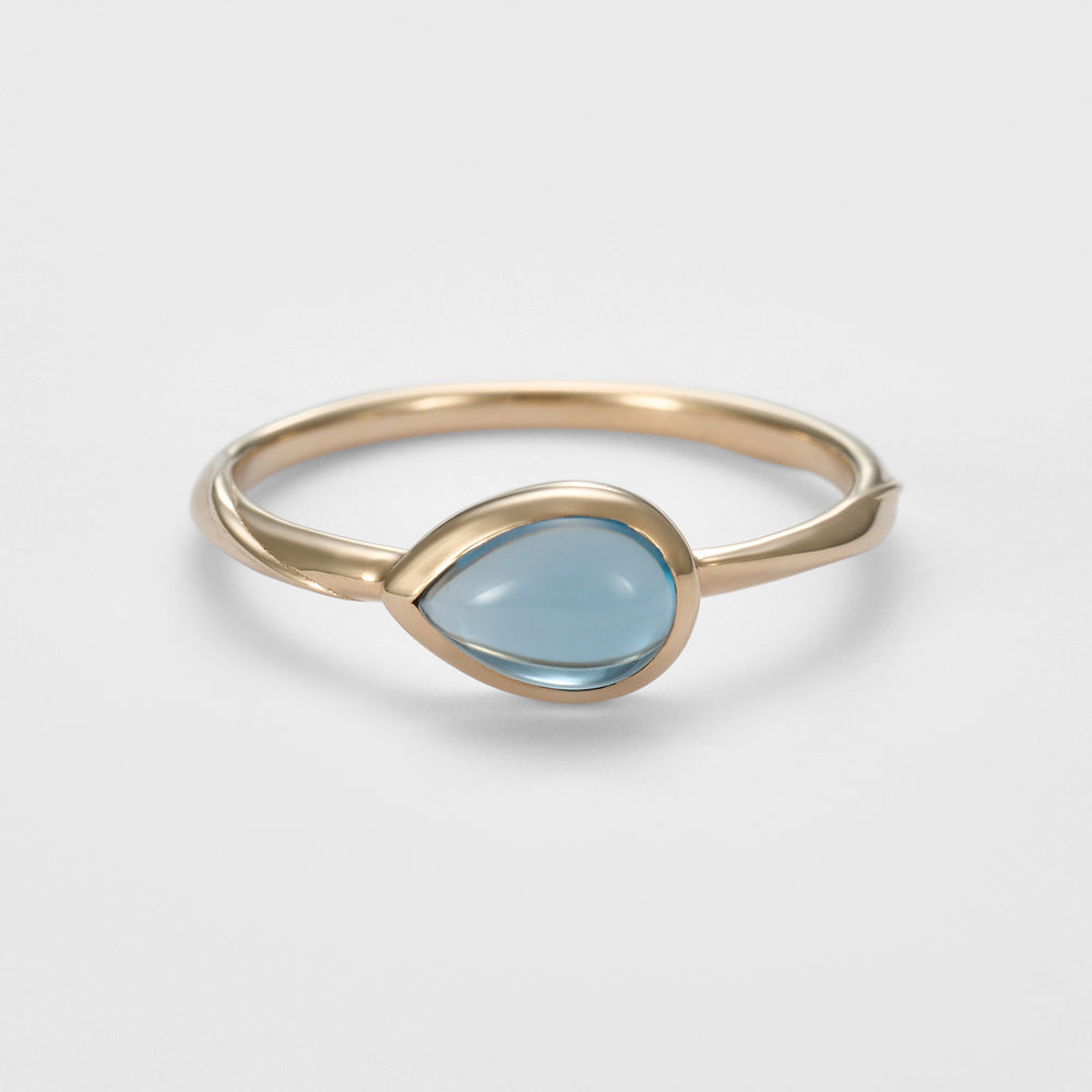 Gold Topaz Ring