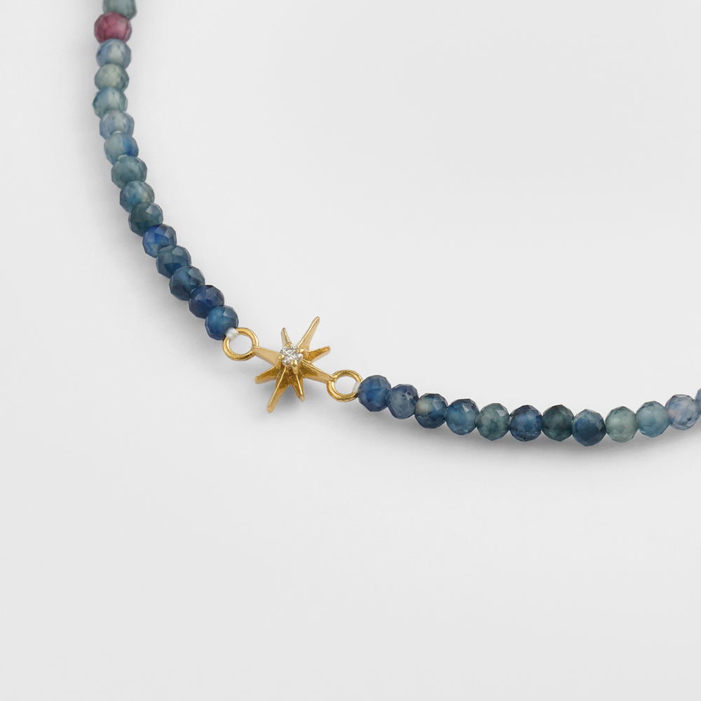 Gold Multi-Stone Bracelet