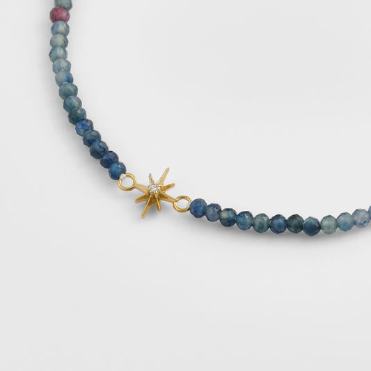 Gold Multi-Stone Bracelet