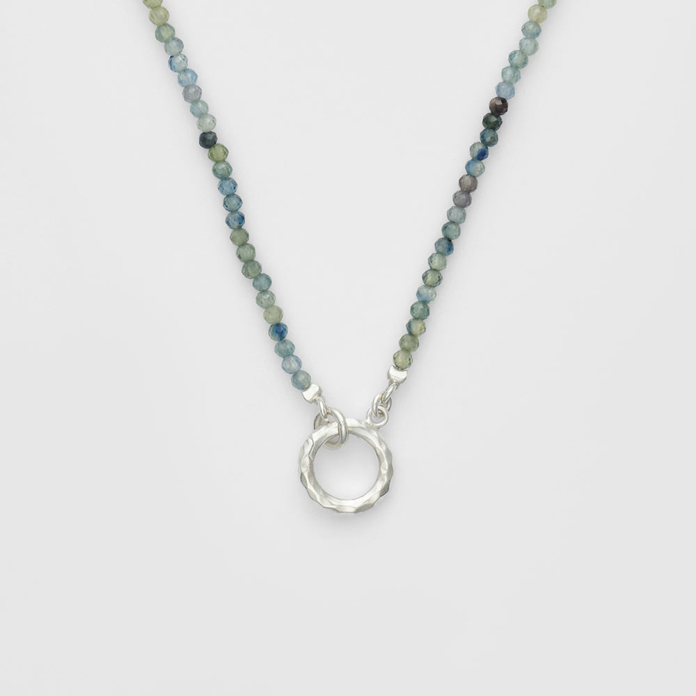 Silver Multi-Stone Necklace
