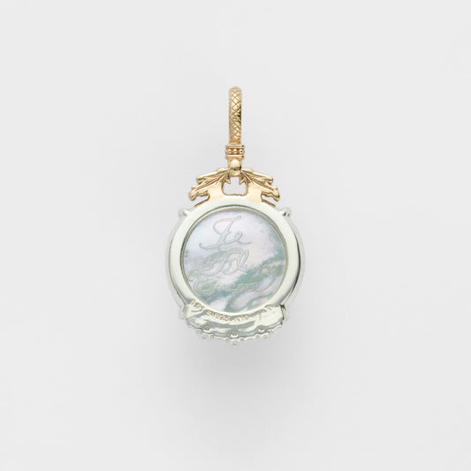 K10/Silver Pearl Charm ~agete 36th Anniversary~