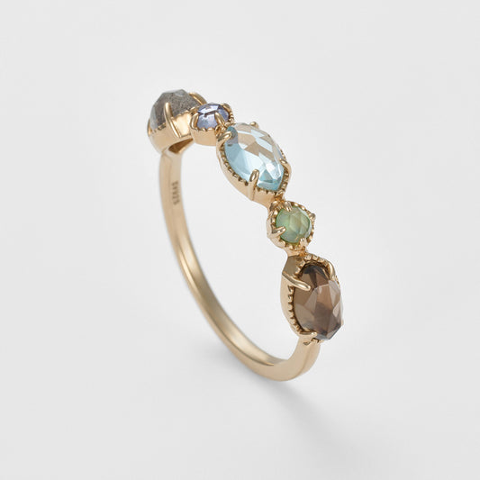 Multi-Stone Ring (Gold)